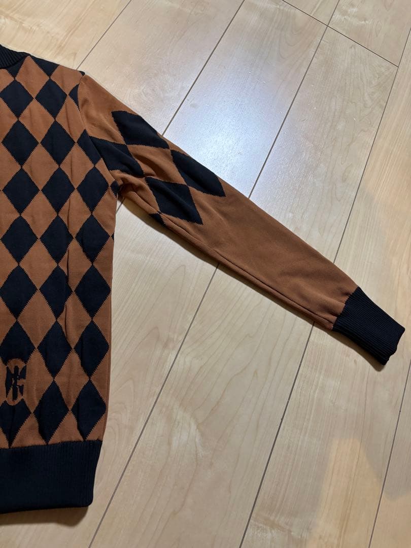 WAAC ダイヤモンドパターン セーター　新品未使用　サイズ1
