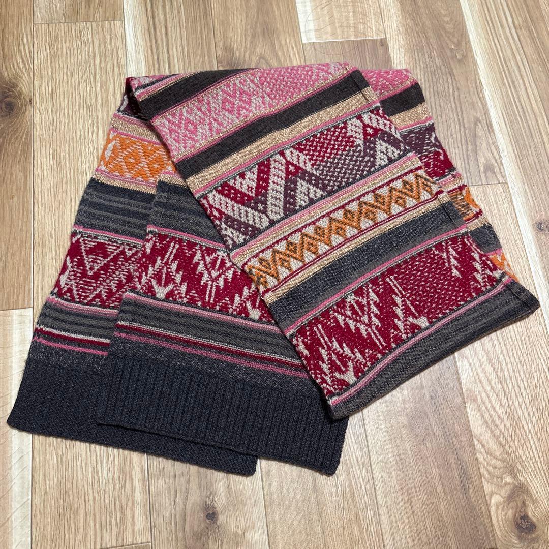 小物 RRL / Jacquard-Knit Wool-Blend Scarf