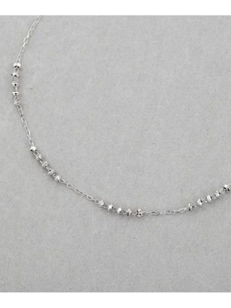 【ete】 k18WG グレイン ブレスレット