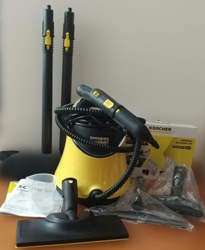【土日限定】ケルヒャー スチームクリーナー SC JTK 20 アクセサリー付き