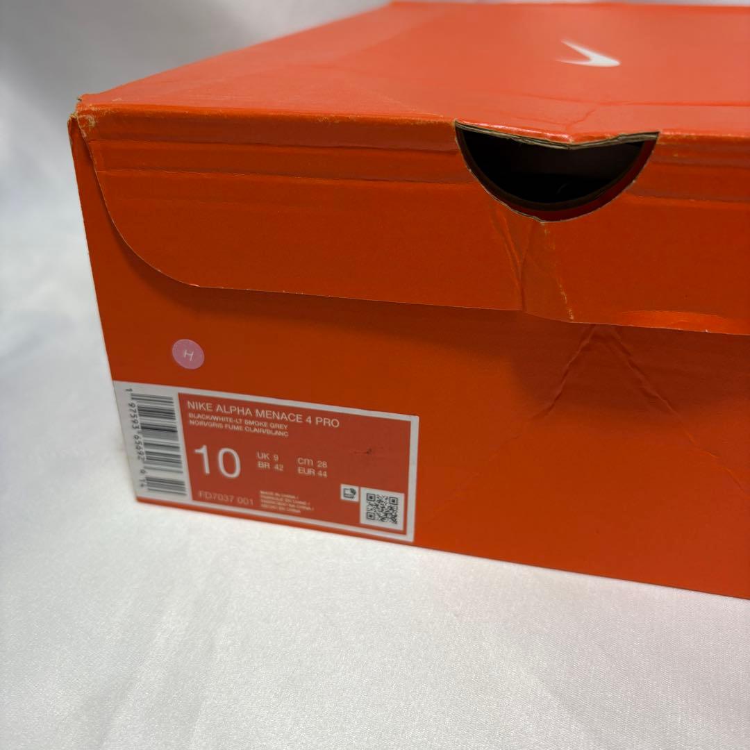 Nike Alpha Menace 4 Pro　Black　28.0cm　H