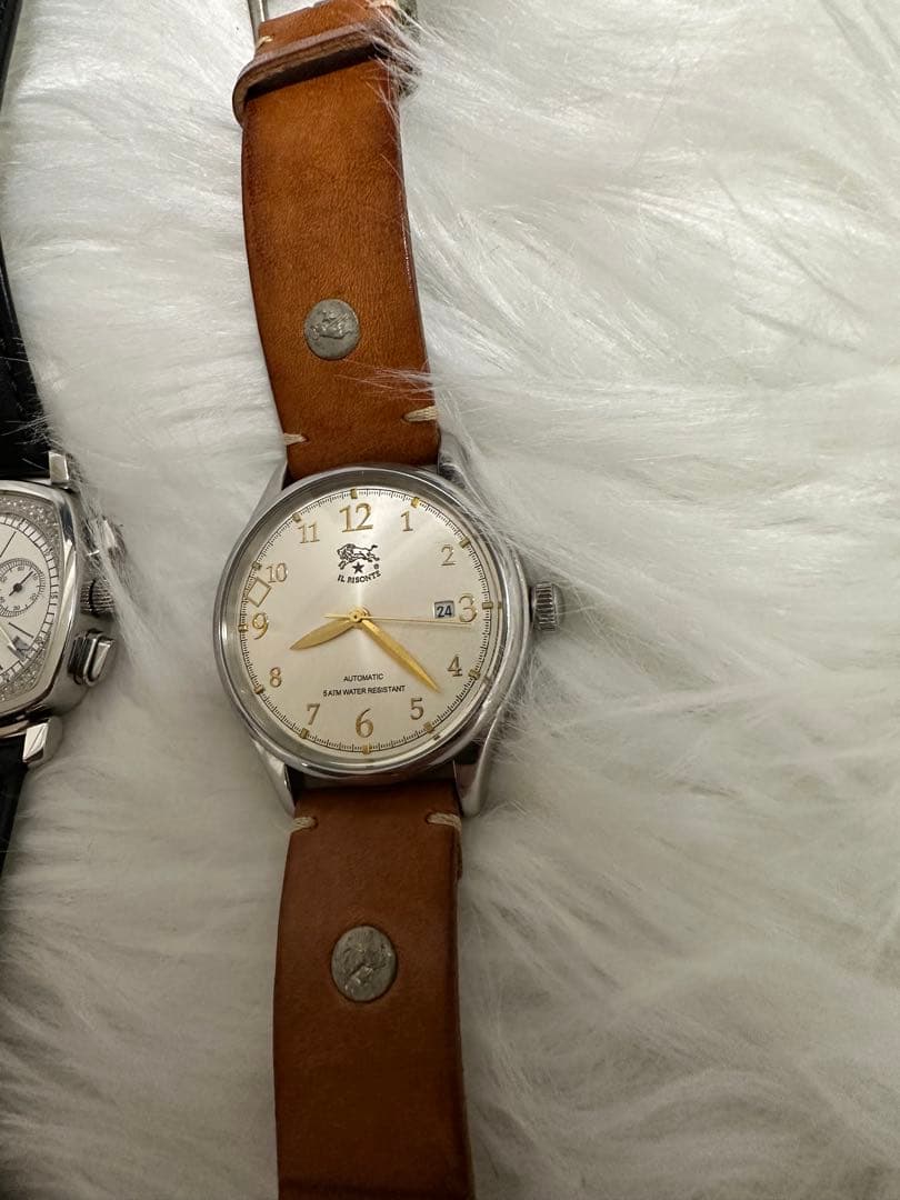 まとめ　2本 イルビゾンテ 腕時計　自動巻き Wancher 腕時計　クォーツ