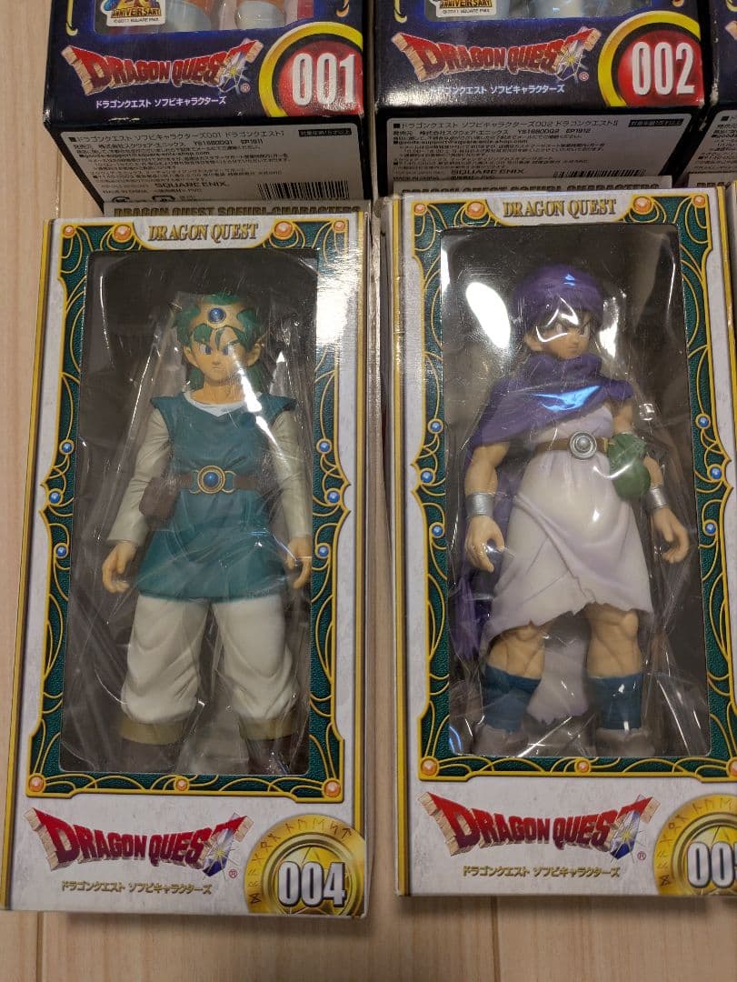 ドラゴンクエスト　勇者 ソフビキャラクターズセット6体