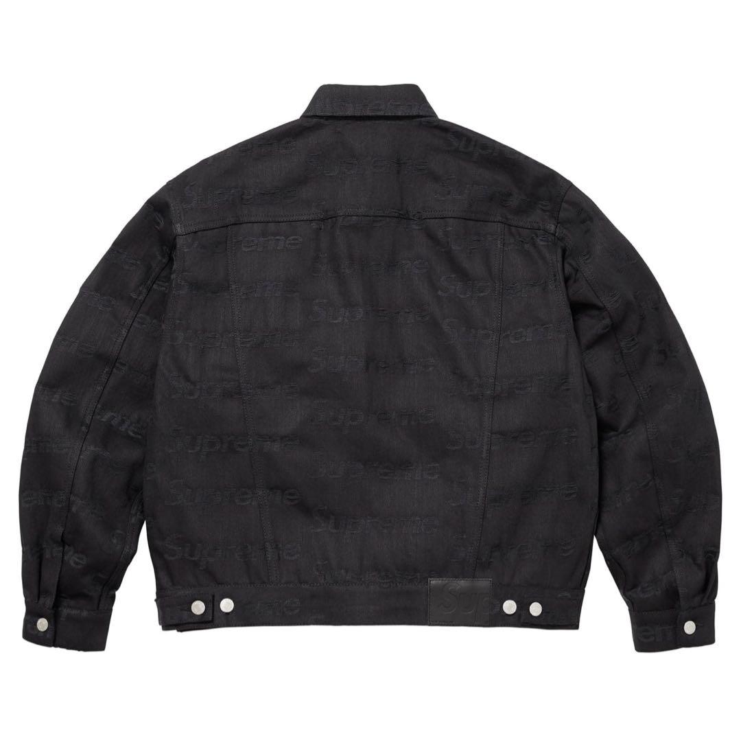 ジャケット・アウター Supreme Jacquard Denim Trucker Jacket