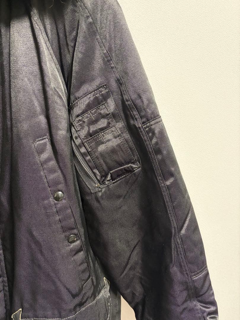 スピワックのN-3Bフライトジャケット　モッズコートタイタンクロス