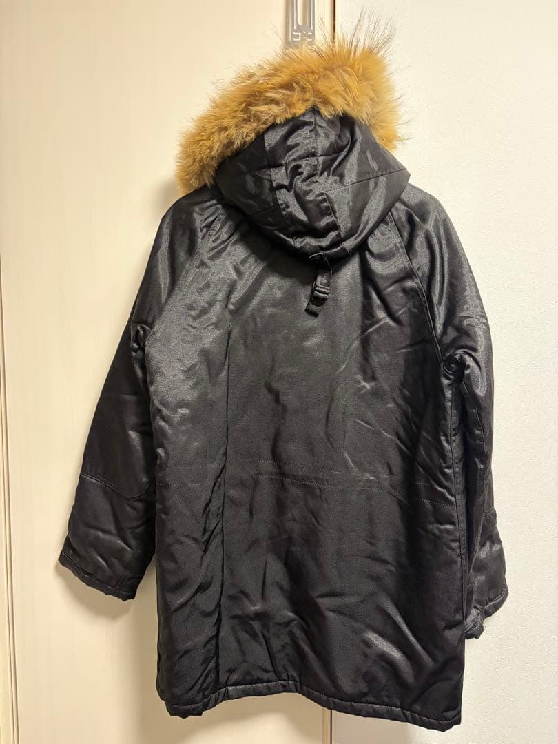 スピワックのN-3Bフライトジャケット　モッズコートタイタンクロス