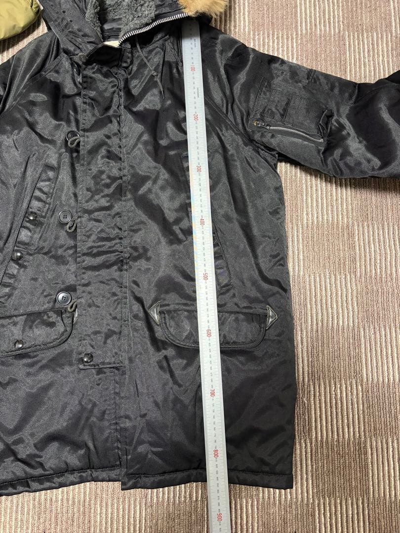 スピワックのN-3Bフライトジャケット　モッズコートタイタンクロス