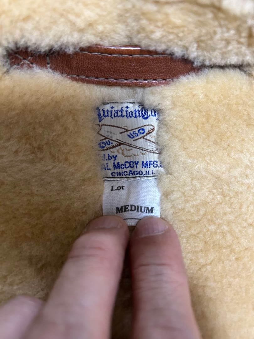 激*熱様 希少 リアルマッコイズ C-3 ムートンベスト - メルカリ