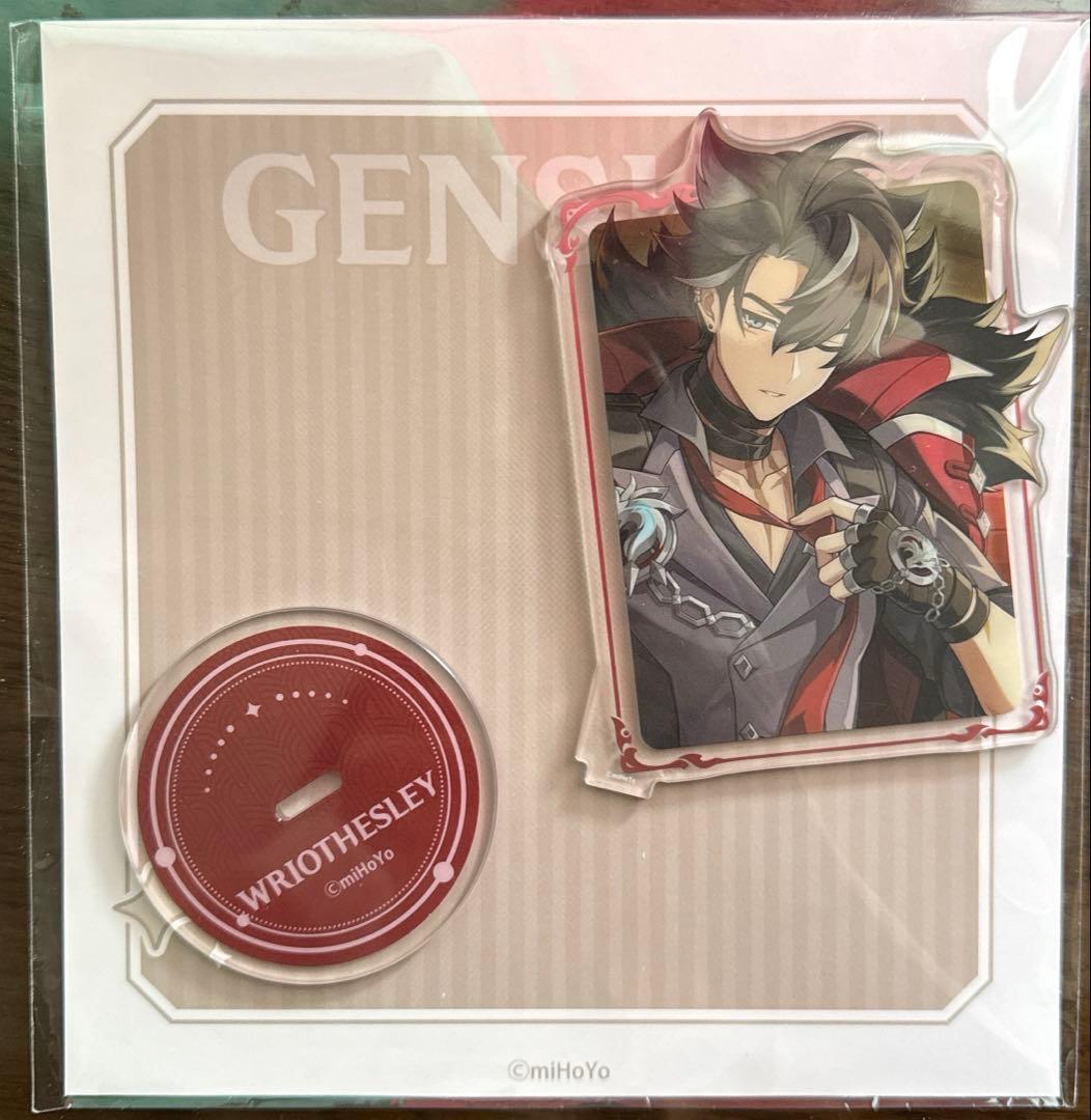 原神 テイワットツアー リオセスリ アクリルスタンド 東京タワー