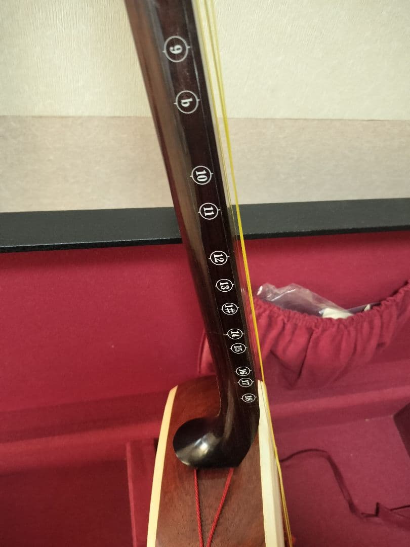 高級 和楽器 三味線 ハードケース付き