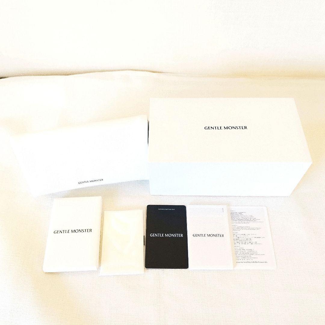 極美品✨ジェントルモンスター　サングラス　SAVAGE　ブラック　度なし　箱付き