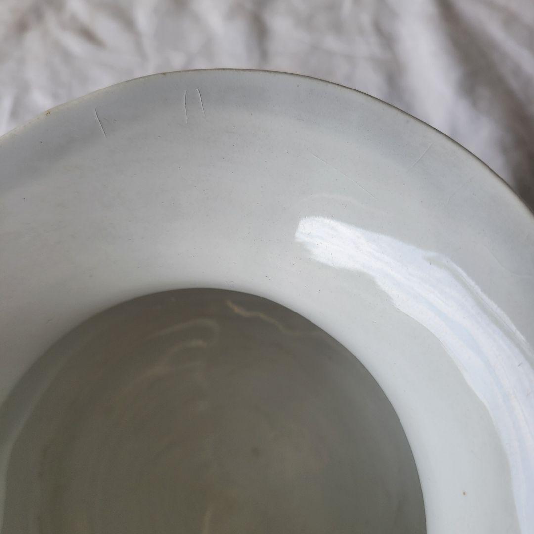 【木の実様】フランス　アンティーク　ピシェ　白