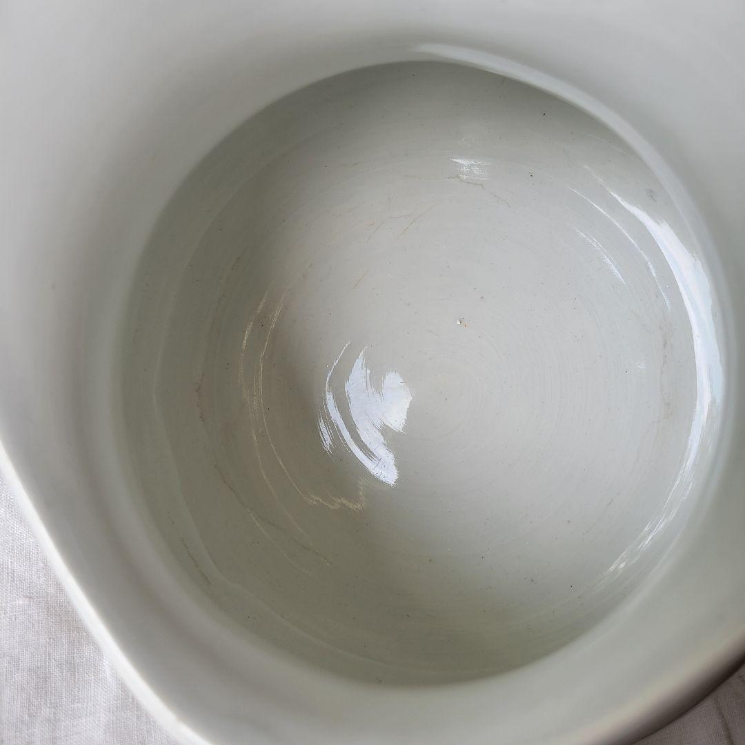 【木の実様】フランス　アンティーク　ピシェ　白