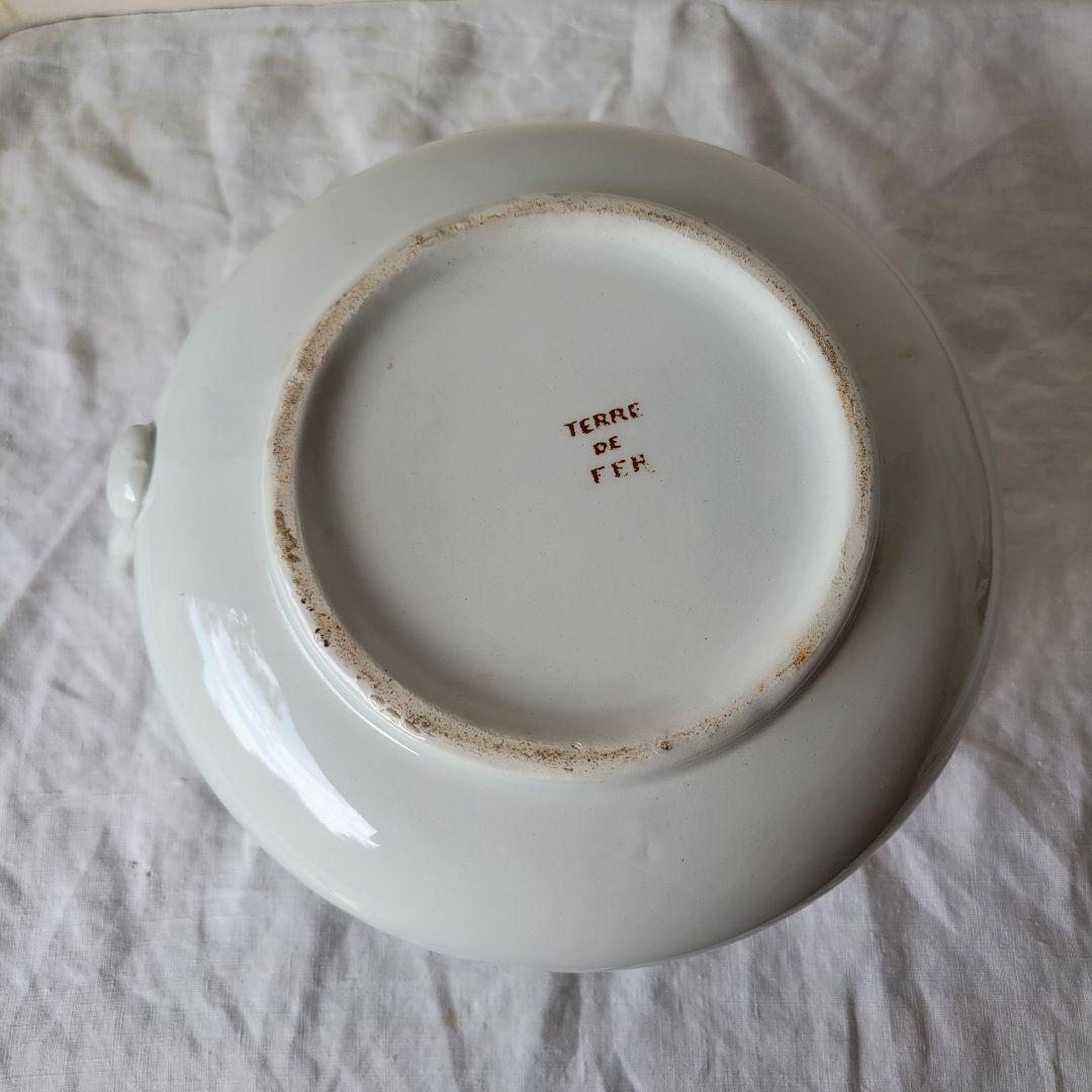 【木の実様】フランス　アンティーク　ピシェ　白