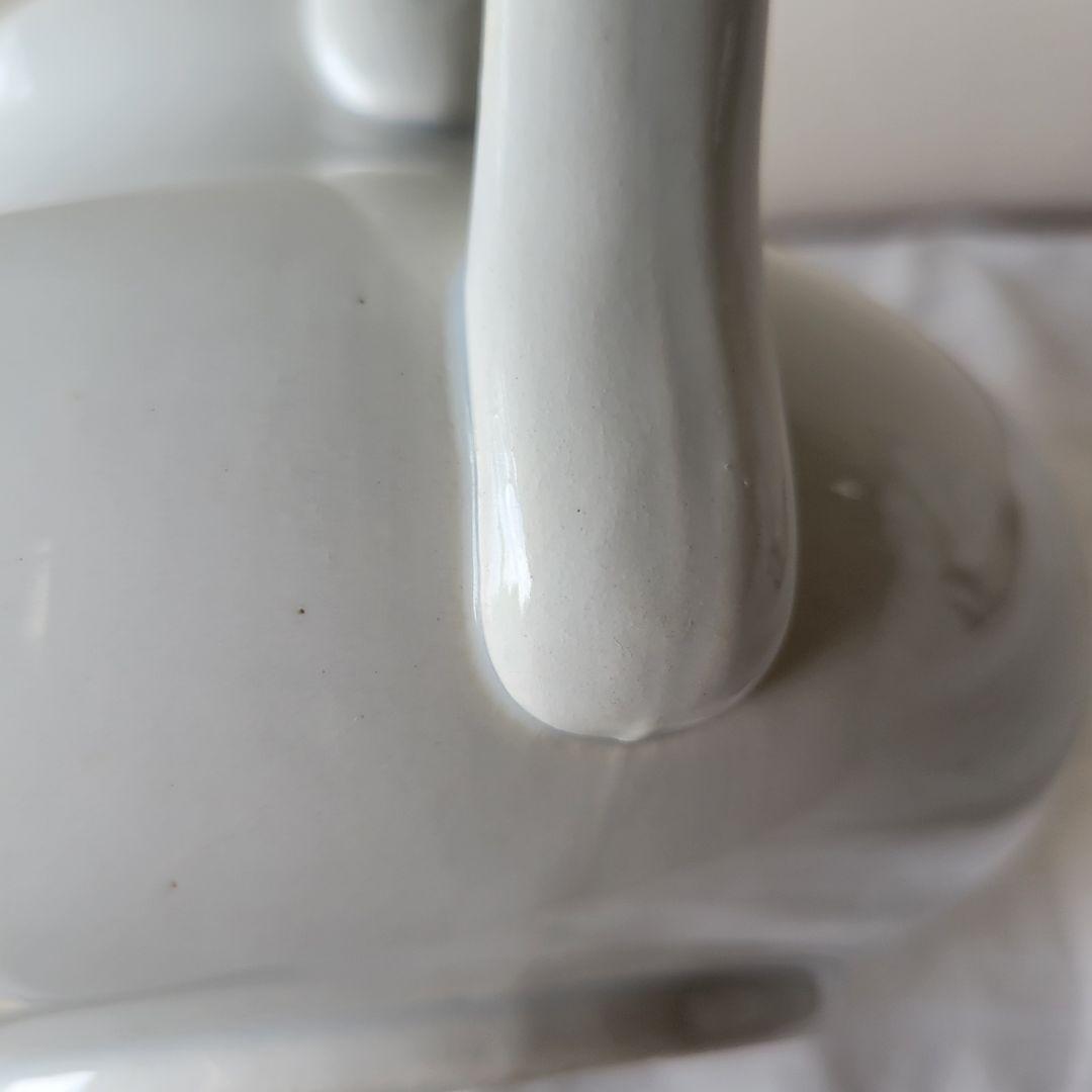 【木の実様】フランス　アンティーク　ピシェ　白