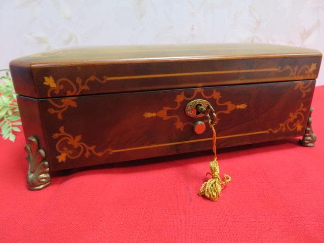 き*こ様 6ee1355 リュージュ社のオルゴール 曲カノン　スイス製　アンティ