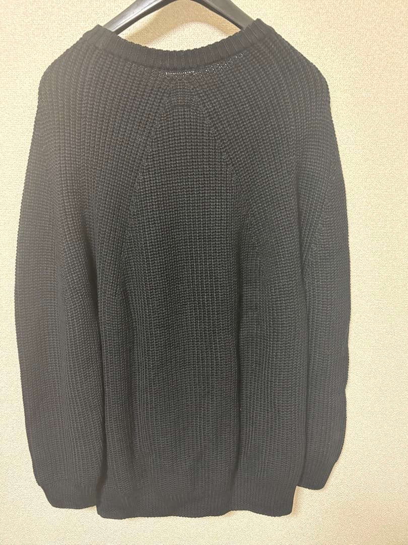 BATONER ブラック ニットセーター