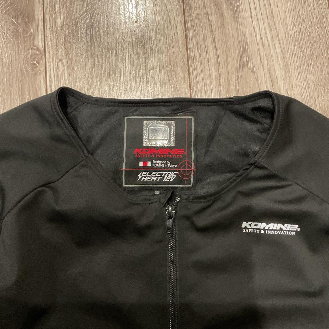 コミネ EK-317 3XL 電熱インナージャケット
