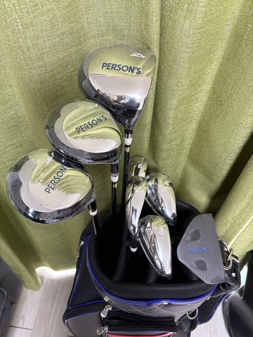 新品未使用PERSON'S レディース ゴルフクラブセット8本キャディバック付