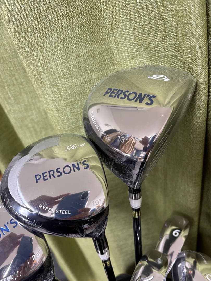 新品未使用PERSON'S レディース ゴルフクラブセット8本キャディバック付