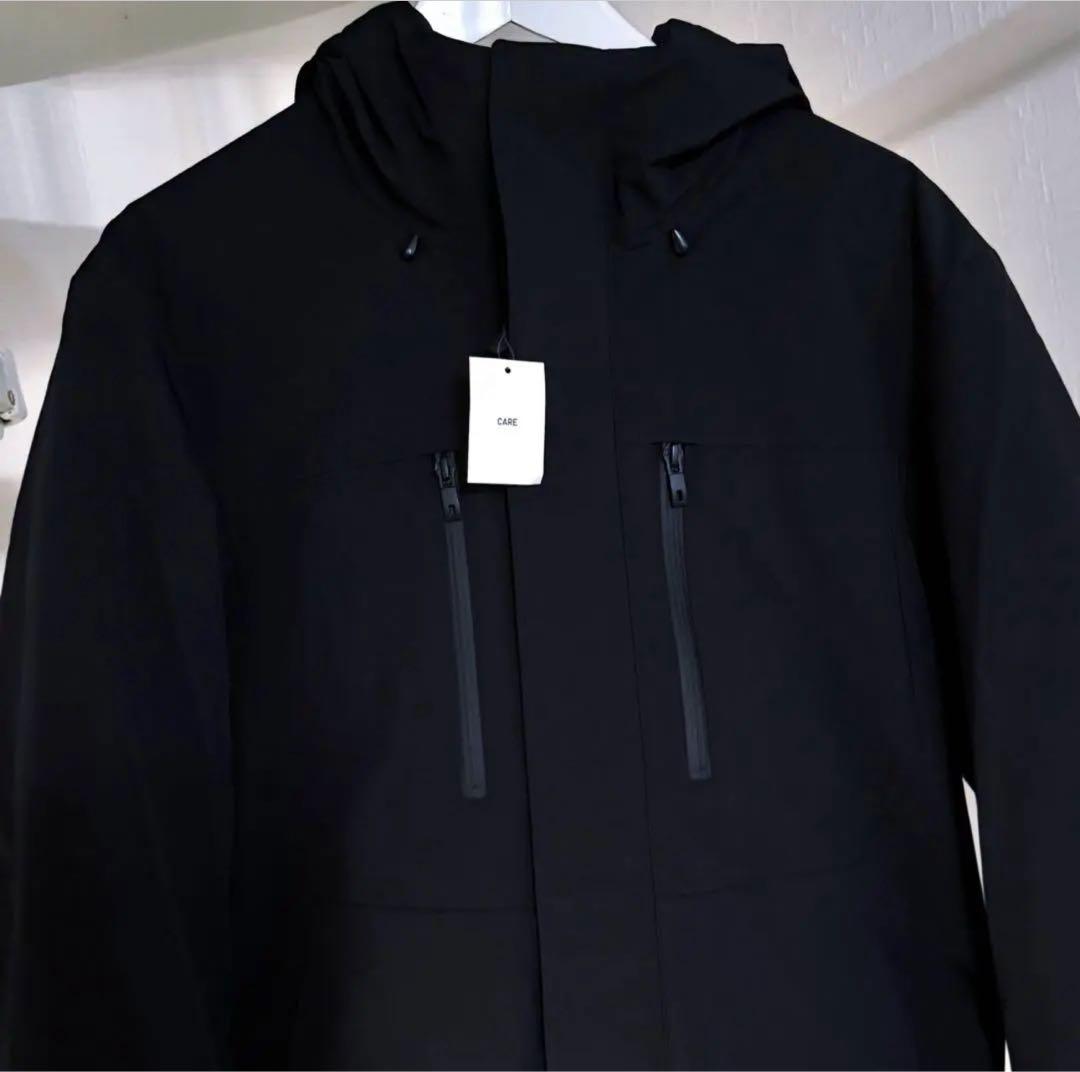 【新品未使用】2025新作！ ユニクロ　ハイブリッドダウンパーカ　黒　Mサイズ