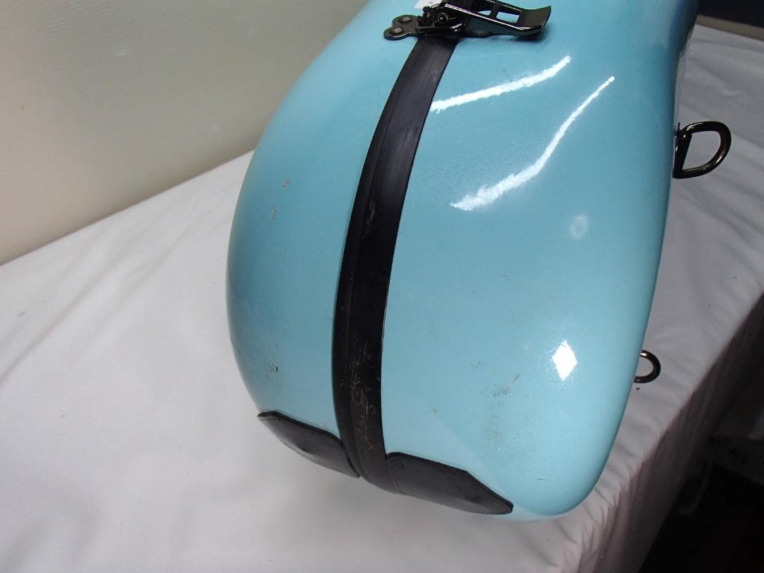 C.C.シャイニーケースⅡ テナーサックス　ライトブルー