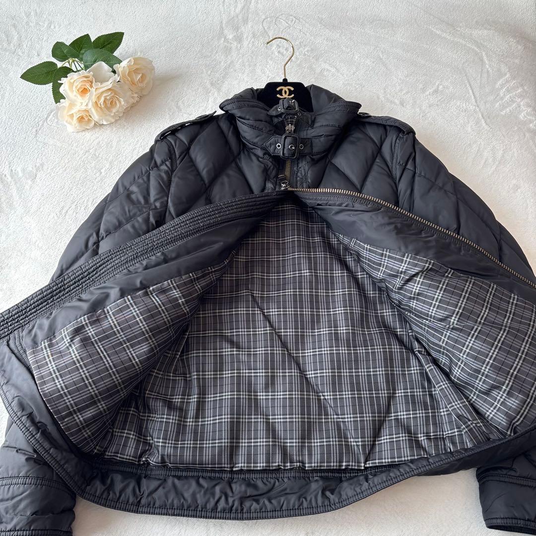 美品✨BURBERRY BLACK LABEL ダウン キルティング　ジャケット