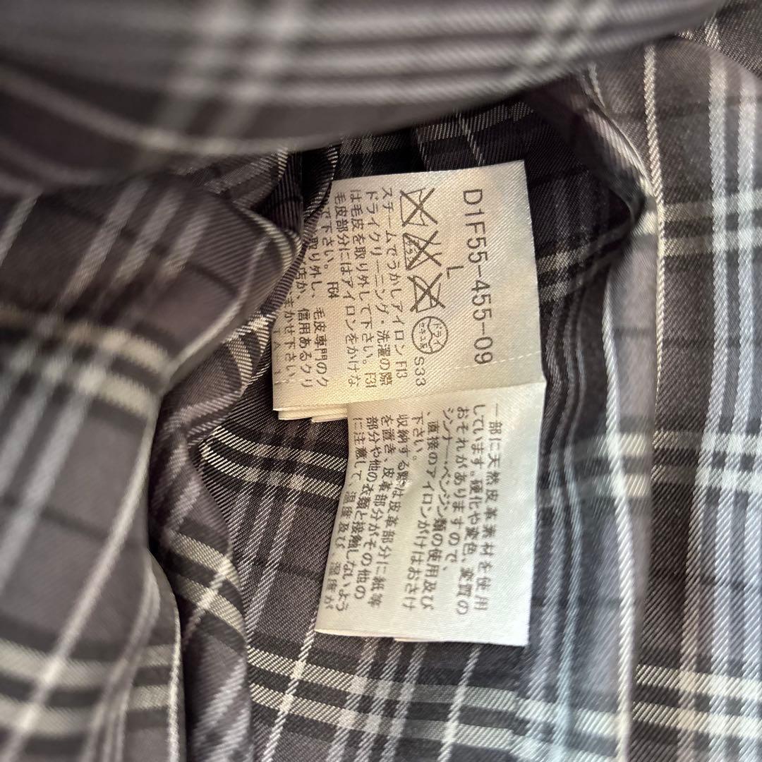 美品✨BURBERRY BLACK LABEL ダウン キルティング　ジャケット