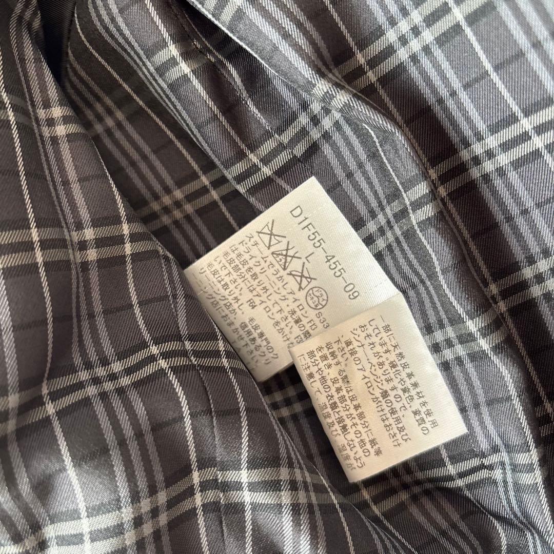 美品✨BURBERRY BLACK LABEL ダウン キルティング　ジャケット