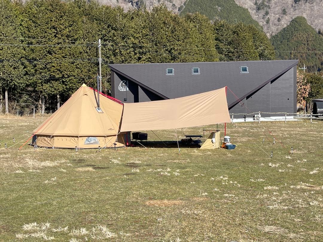 Soomloom 大人数 All.in 4mテントT/C素材 煙突付き大型テント アウトドア