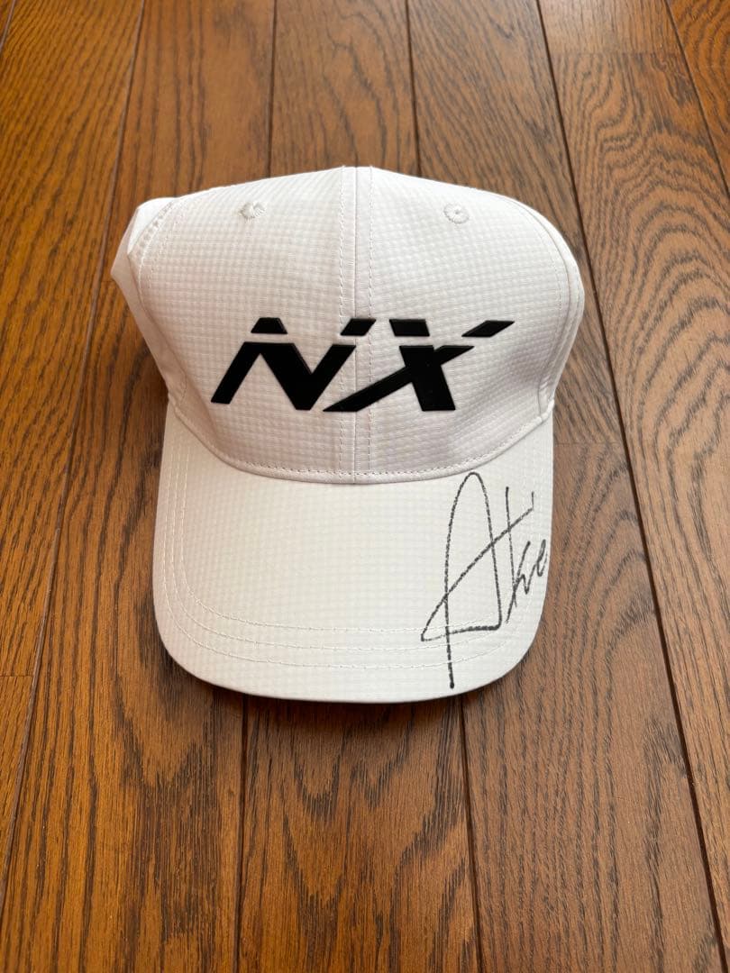 本間ゴルフ 岩井明愛選手 サイン入りキャップ - メルカリ