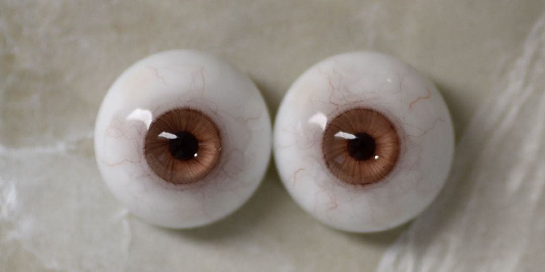 ディーラー製 グラスアイ nichinichi にちにち様16mm 17mm