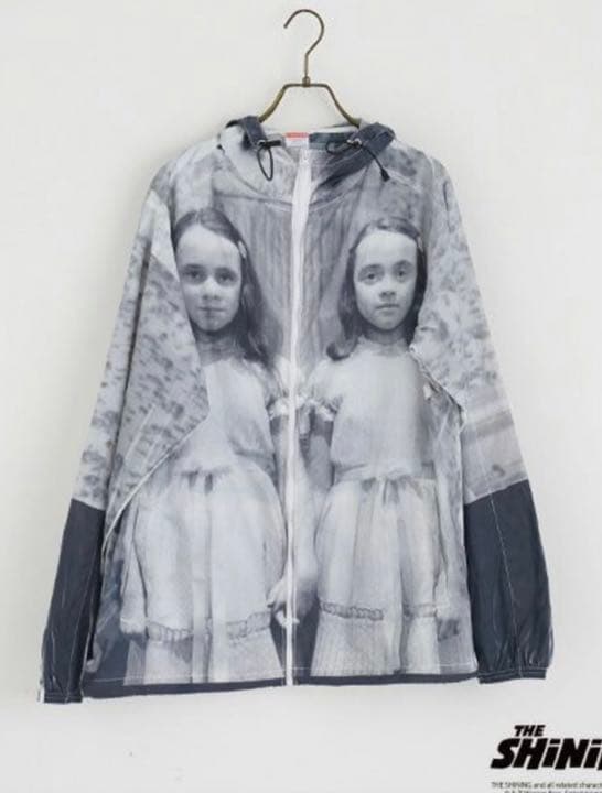 あちゃちゅむ シャイニング ナイロンパーカー