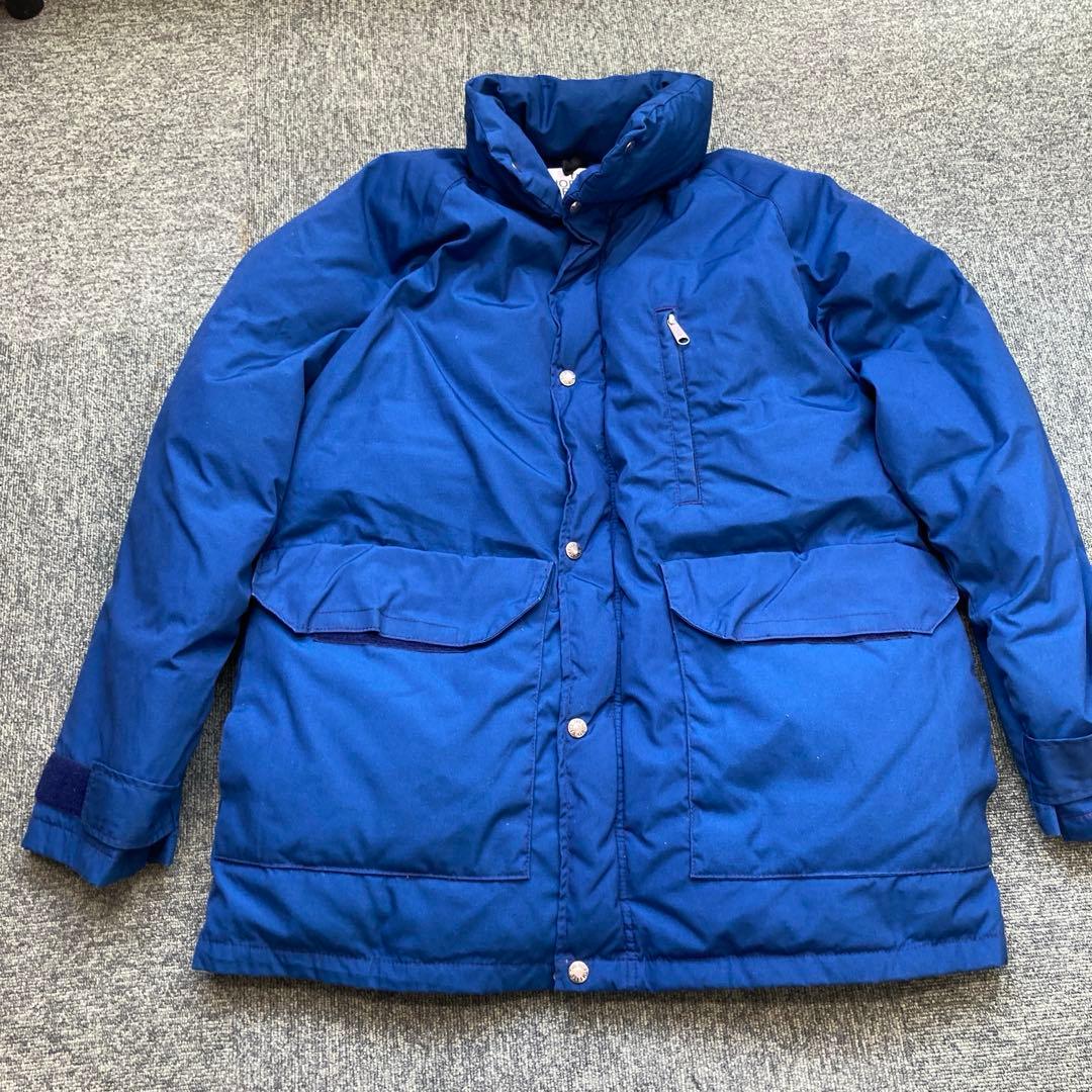 極暖80s90s茶タグUSA製ノースフェイスSEROWセロー ダウンジャケット