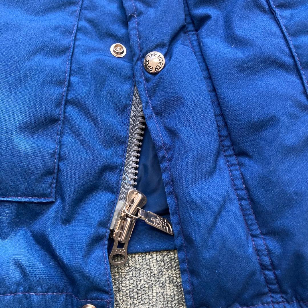 極暖80s90s茶タグUSA製ノースフェイスSEROWセロー ダウンジャケット