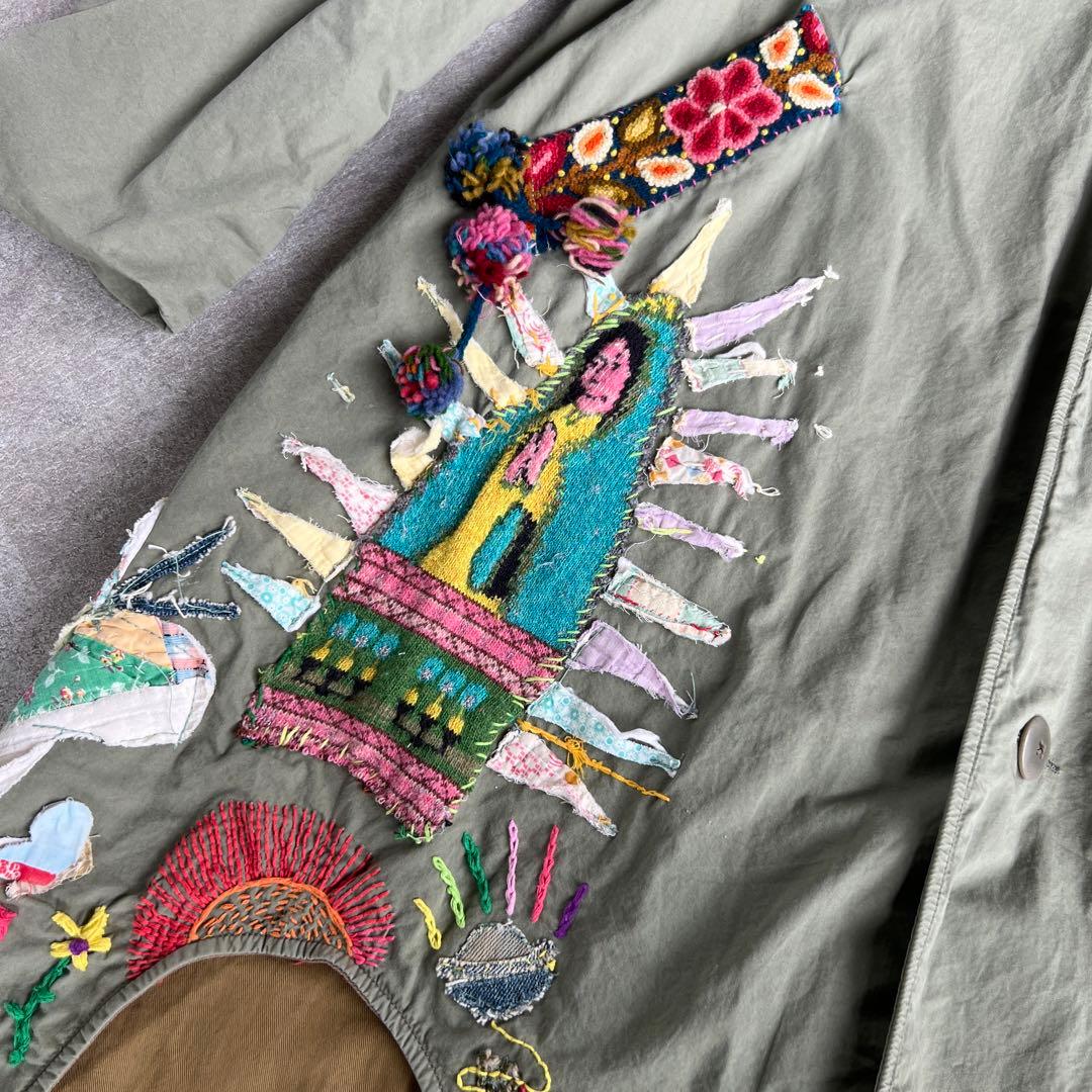 KAPITAL （キャピタル）ピアノファーム 刺繍デザインコート - メルカリ