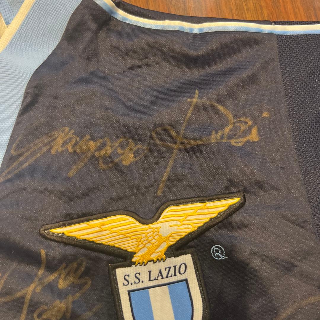 ※値下不可　S.S. Lazio ラツィオ　サイン入りユニ
