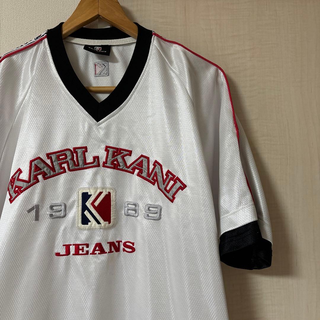 90's HIPHOP ヴィンテージ KARL KANI ゲームシャツ - メルカリ