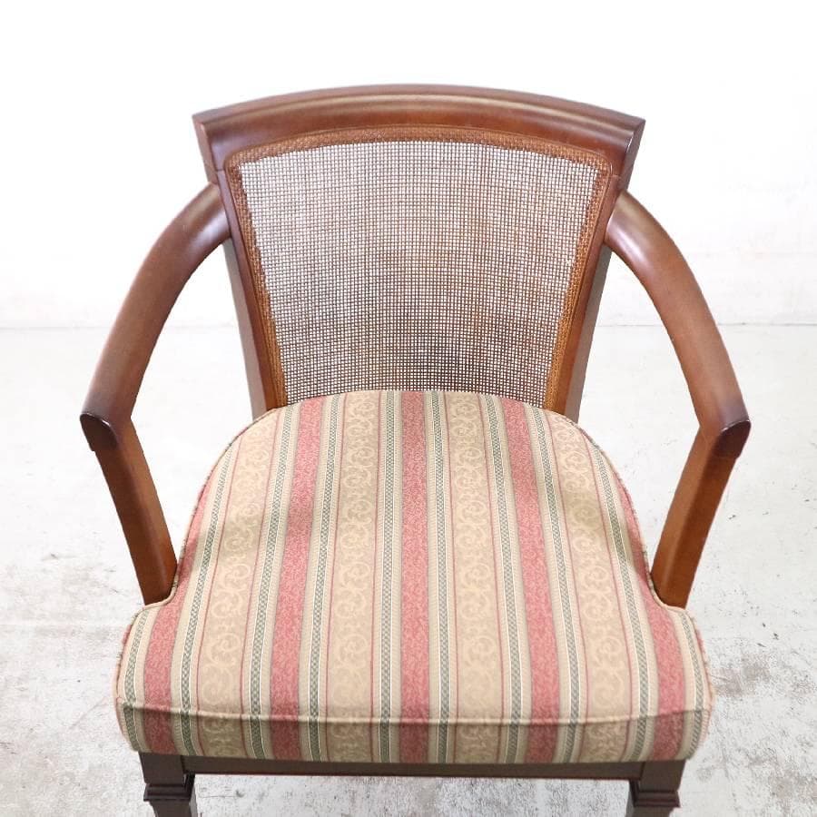 2脚中の1 マルニ木工 地中海 ロベリア LDチェア アームチェア 肘付き キャ