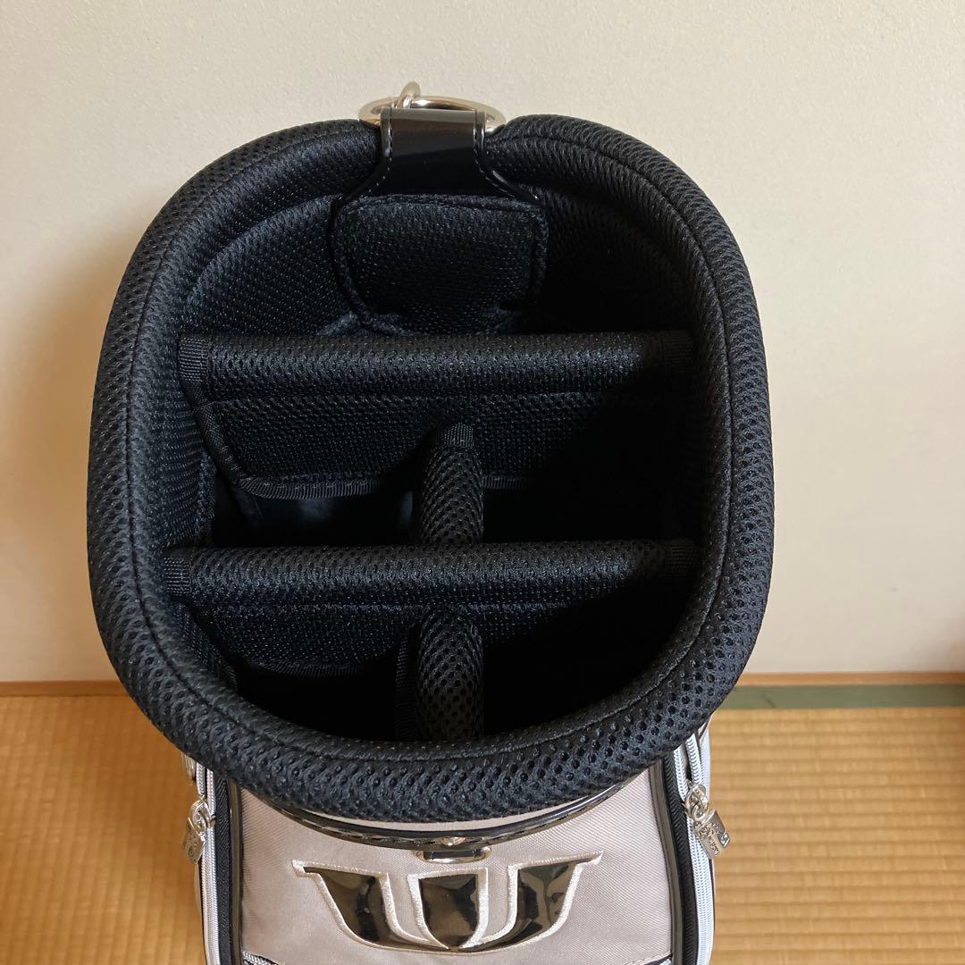 新品未使用　MU SPORTS ゴルフキャディバッグ 8.5型 レディース