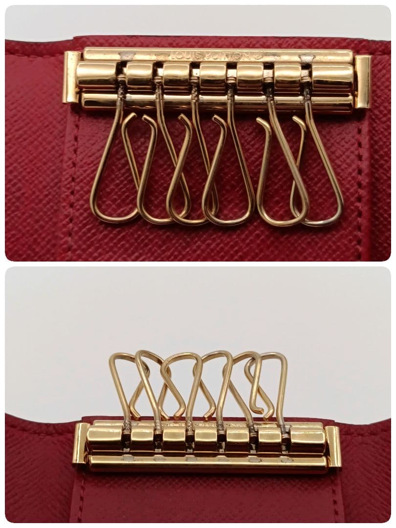 ルイヴィトン ミュルティクレ6 モノグラム フューシャ キーケース