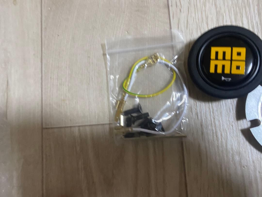 MOMO INDY ステアリング 社外 モモ 14インチ 茶色