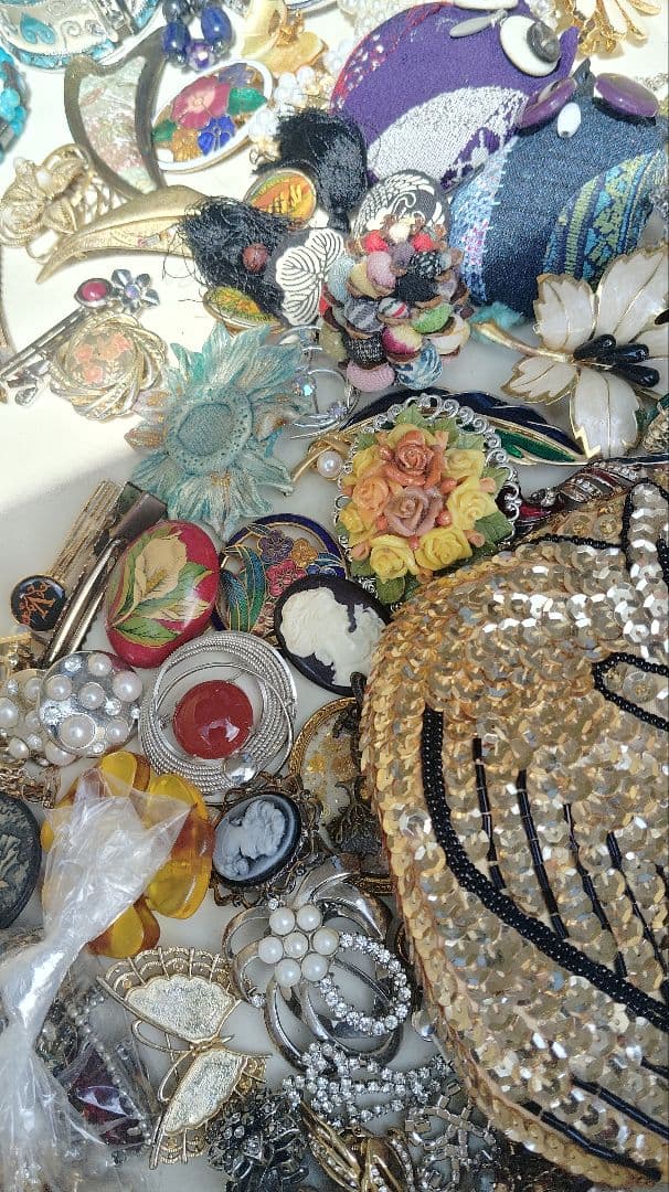 遺品整理 レディース 昭和レトロ アクセサリーまとめ売り 中古品 ヴィンテージ