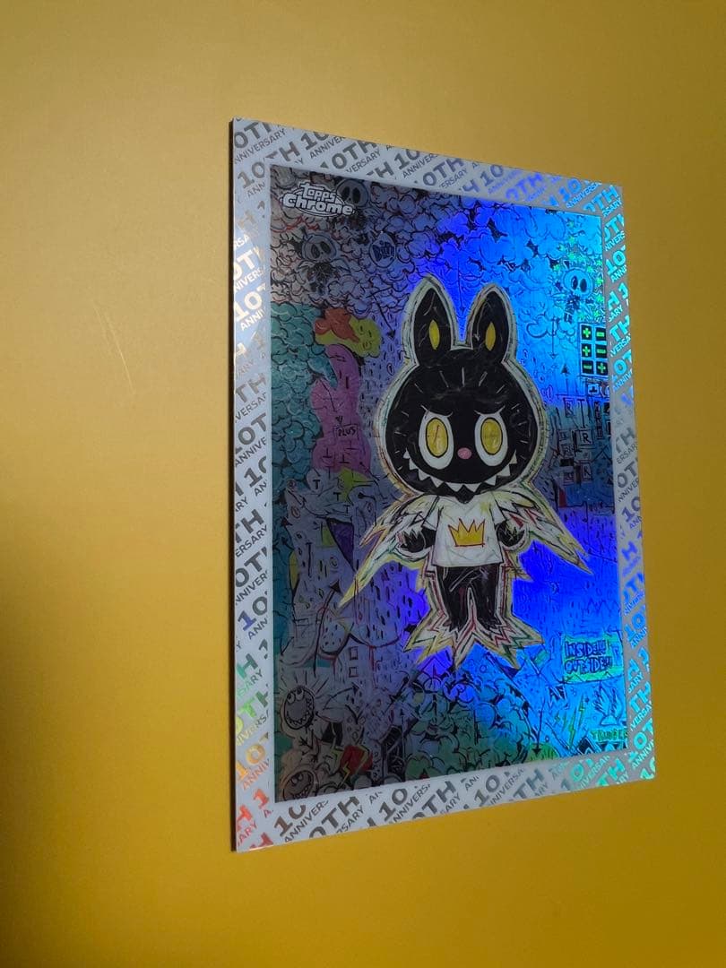レア！ topps chrome labubu ラブブ リフラクター 10th - メルカリ