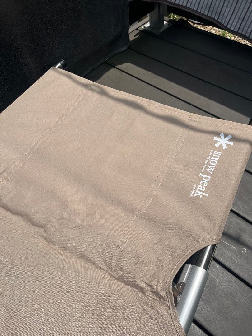 スノーピーク　コットハイテンション