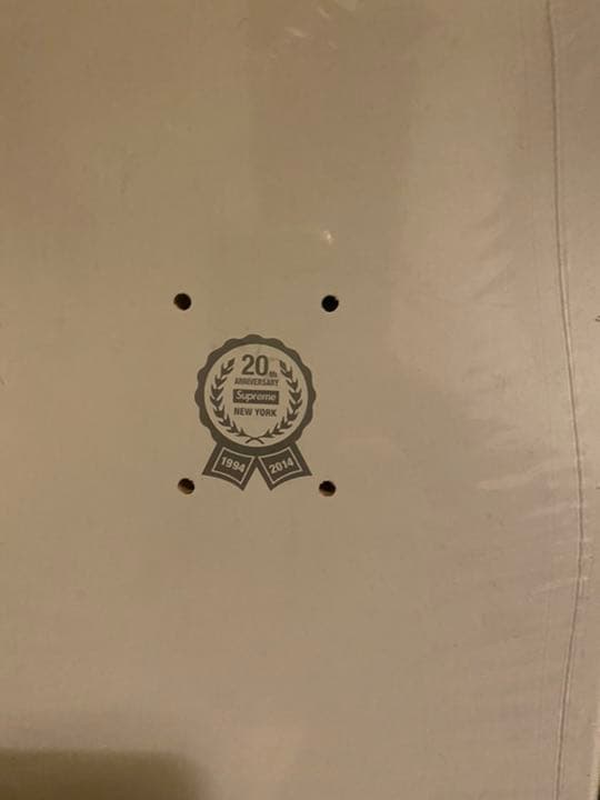Supreme Logo スケボー　20周年記念