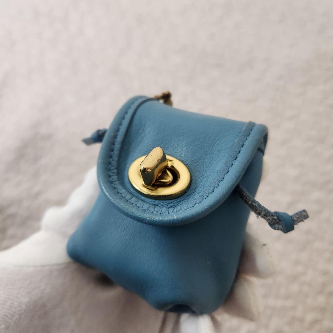 rare★glacier　vintage coach y2k keyfob 水色