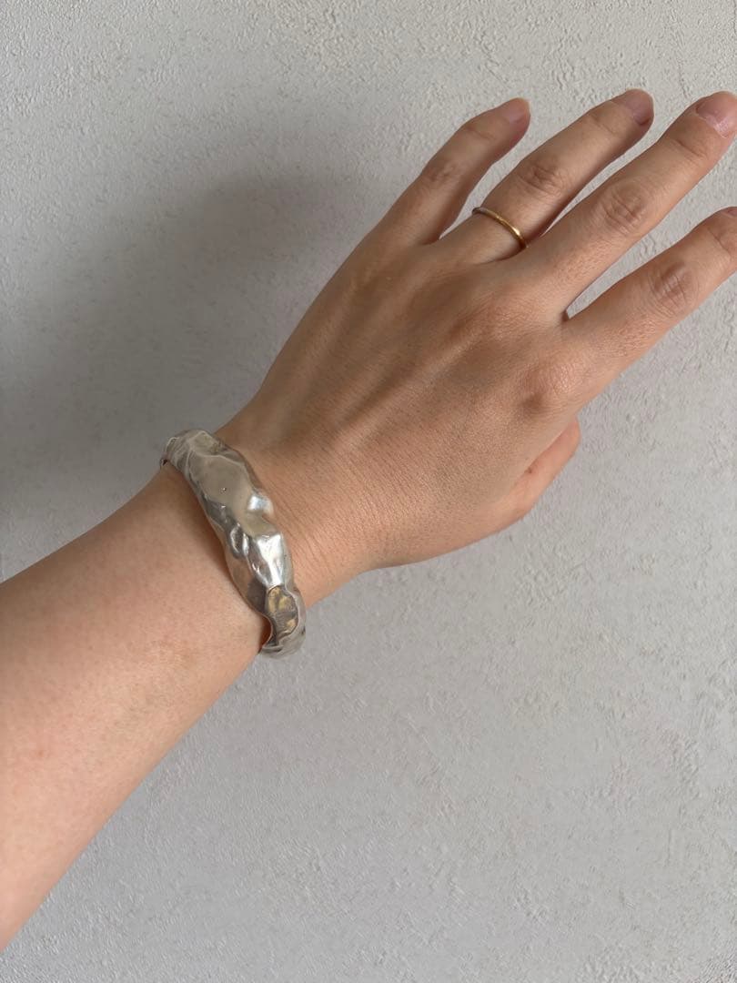 Mikufukamitsu ミクフカミツ　シルバーバングル