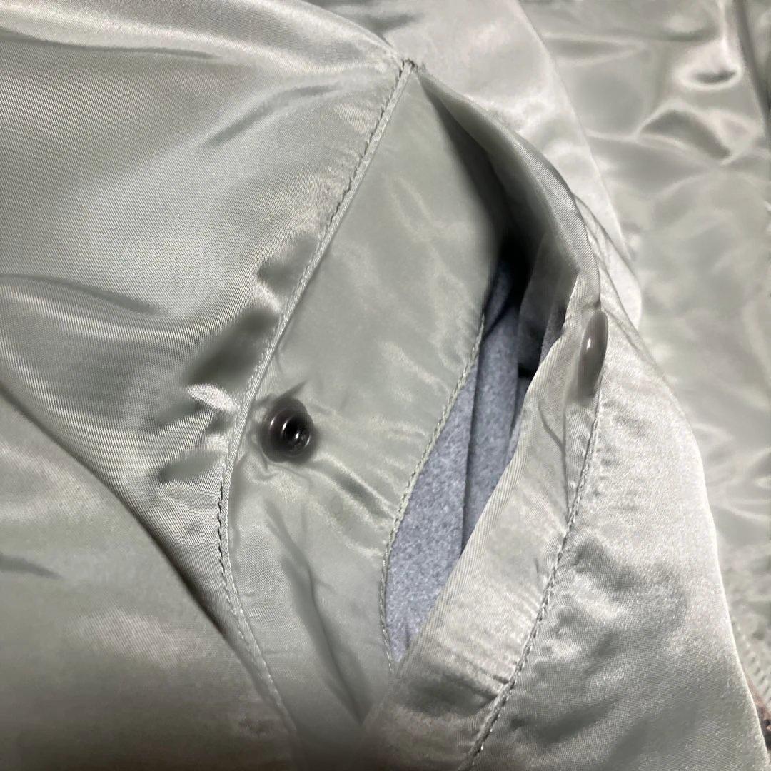 ヒューストン　MA-1 ALLフライトジャケット　セージグリーン　サイズM