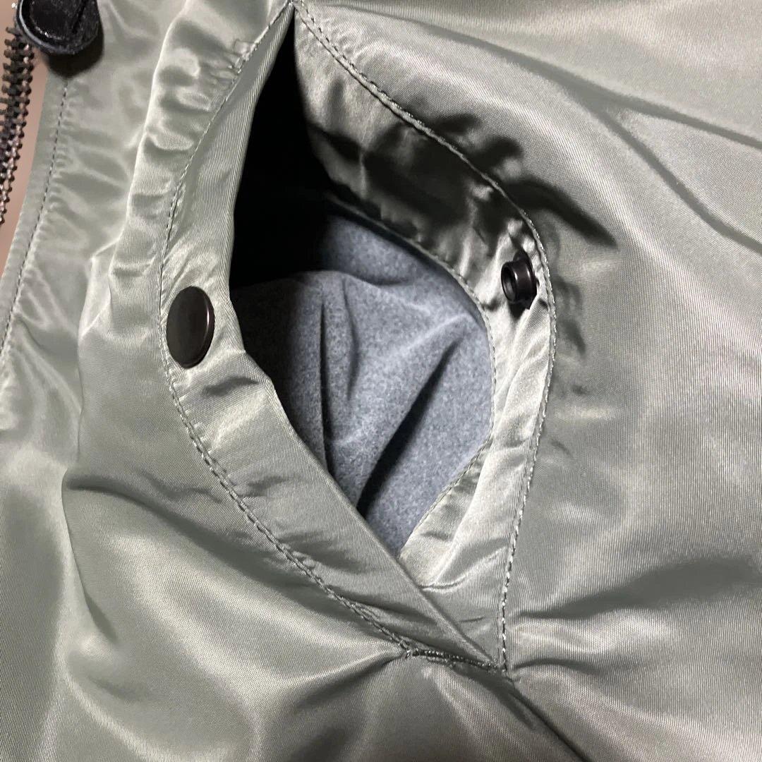 ヒューストン　MA-1 ALLフライトジャケット　セージグリーン　サイズM